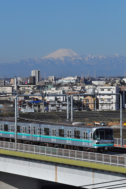東急線の朝の挨拶は富士山を見ながら
