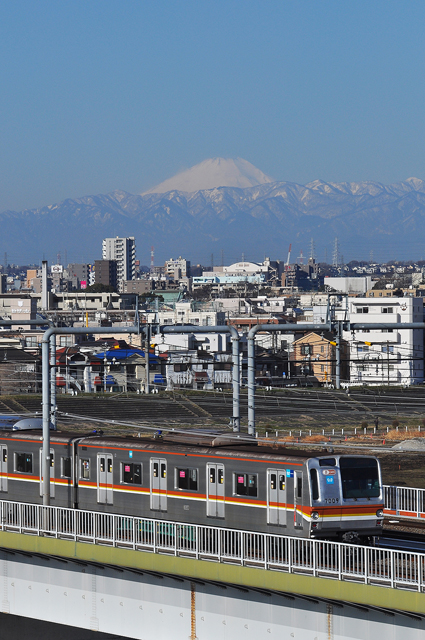 東急線の朝の挨拶は富士山を見ながら