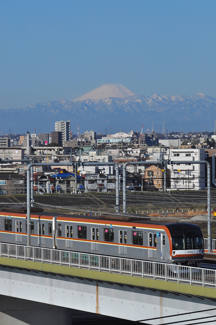 東急線の朝の挨拶は富士山を見ながら