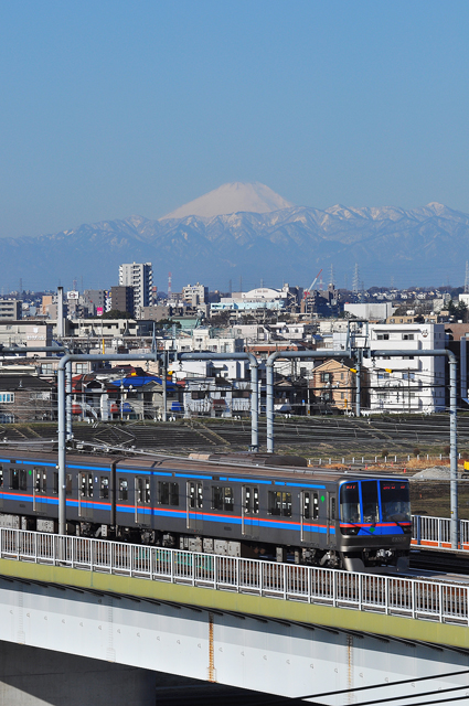 東急線の朝の挨拶は富士山を見ながら