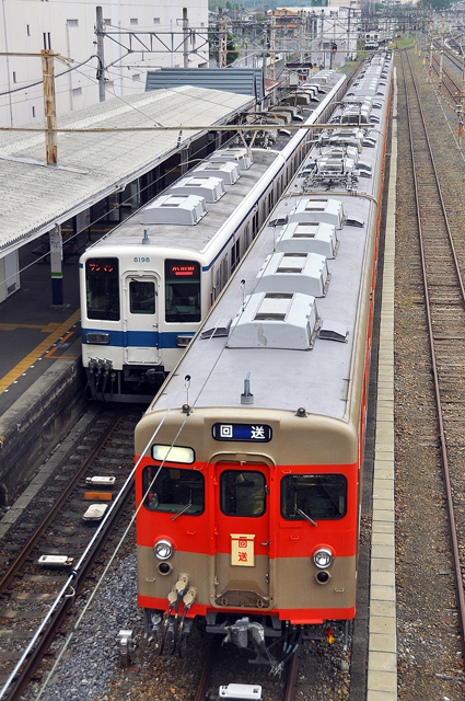 初めて秩父鉄道線内で東武車両を撮る