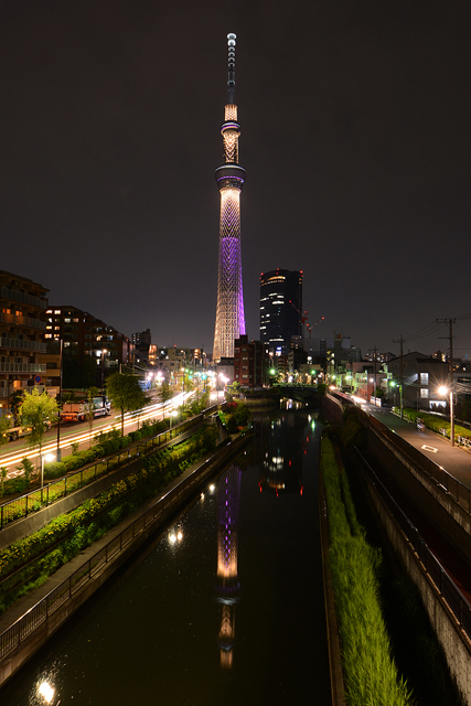 東京スカイツリー　3周年記念で登場した二つのライトアップ