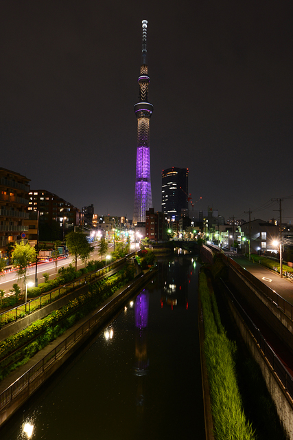 東京スカイツリー　3周年記念で登場した二つのライトアップ