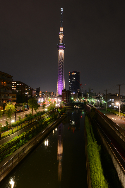 東京スカイツリー　3周年記念で登場した二つのライトアップ