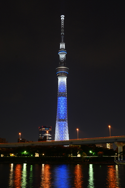 東京スカイツリー　3周年記念で登場した二つのライトアップ