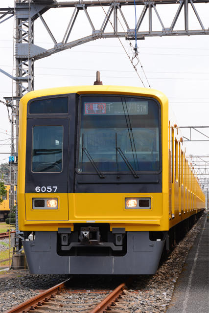 今年は黄色！　南入曽車両基地　電車夏まつり