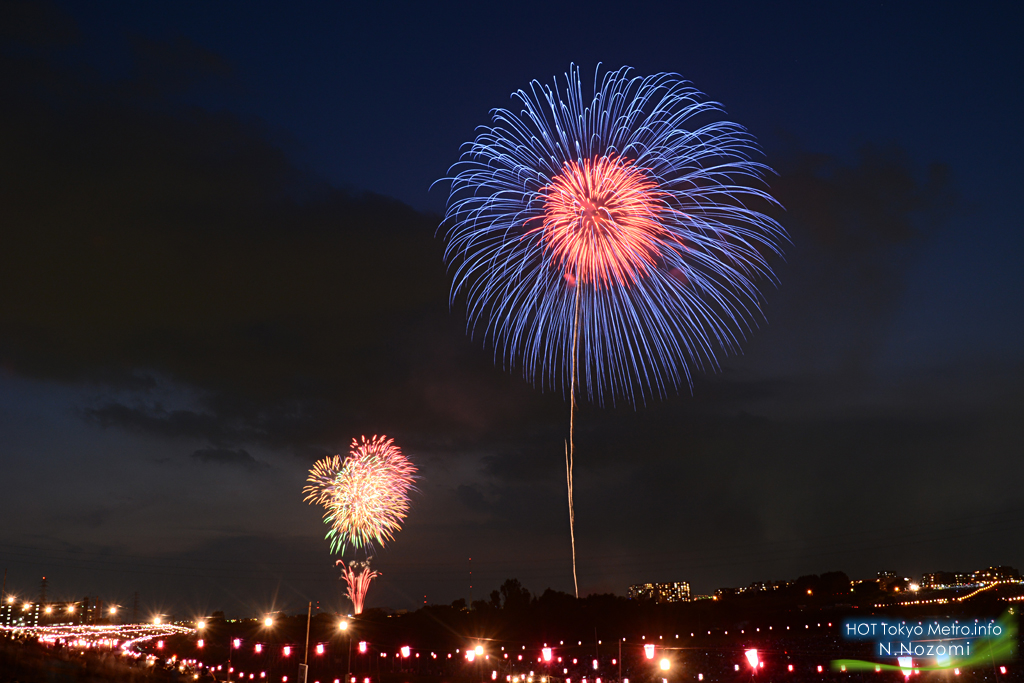 2016年　いたばし・戸田橋の花火大会を見てきた