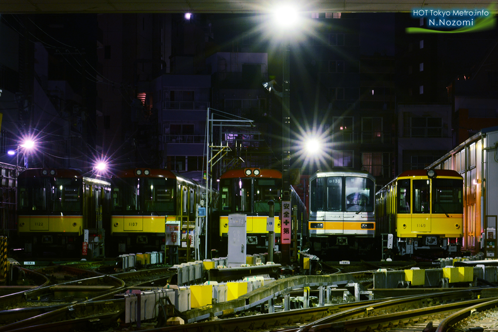 一般営業運転を終えた銀座線01系に残された時間