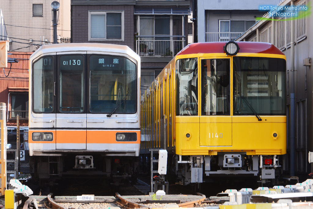 一般営業運転を終えた銀座線01系に残された時間