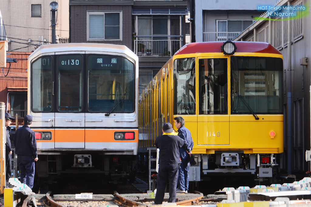 一般営業運転を終えた銀座線01系に残された時間