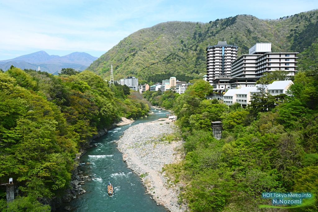 日光 霧降の滝と鬼怒川の新緑