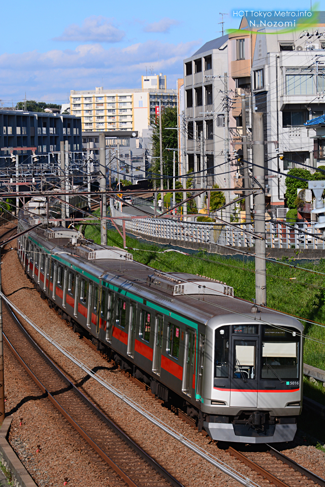 東急のベットタウンを走る華やかな半直電車