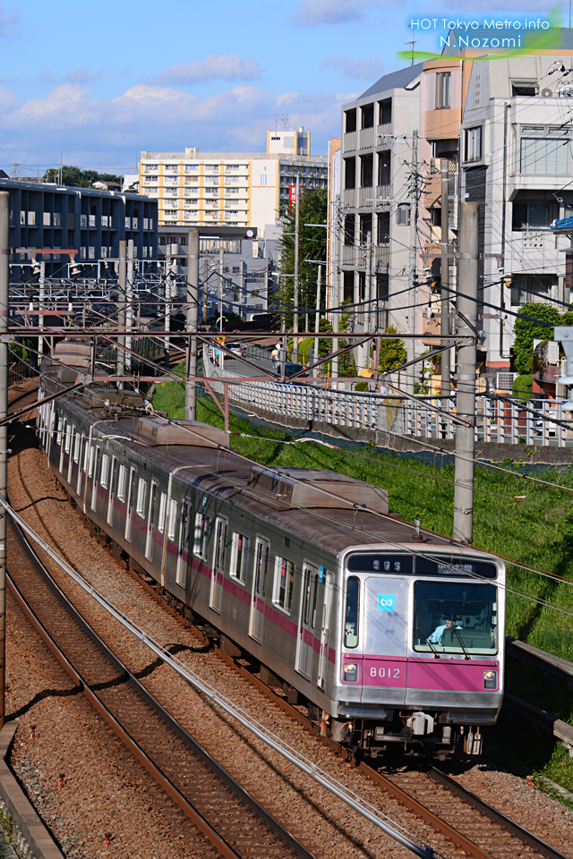 東急のベットタウンを走る華やかな半直電車