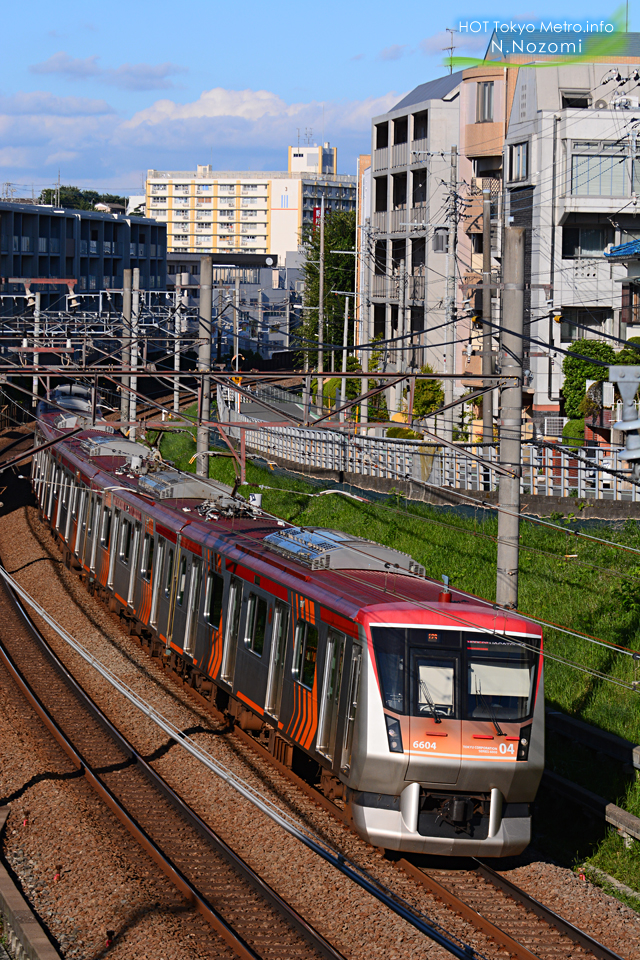 東急のベットタウンを走る華やかな半直電車