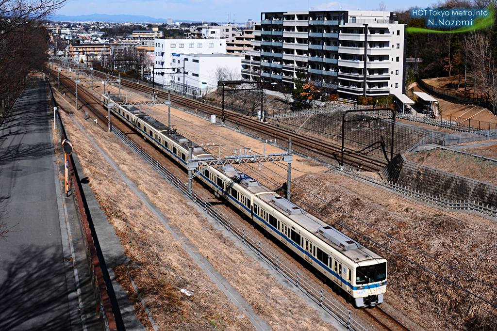 小田急の定番　多摩線でGSEの試運転を撮影