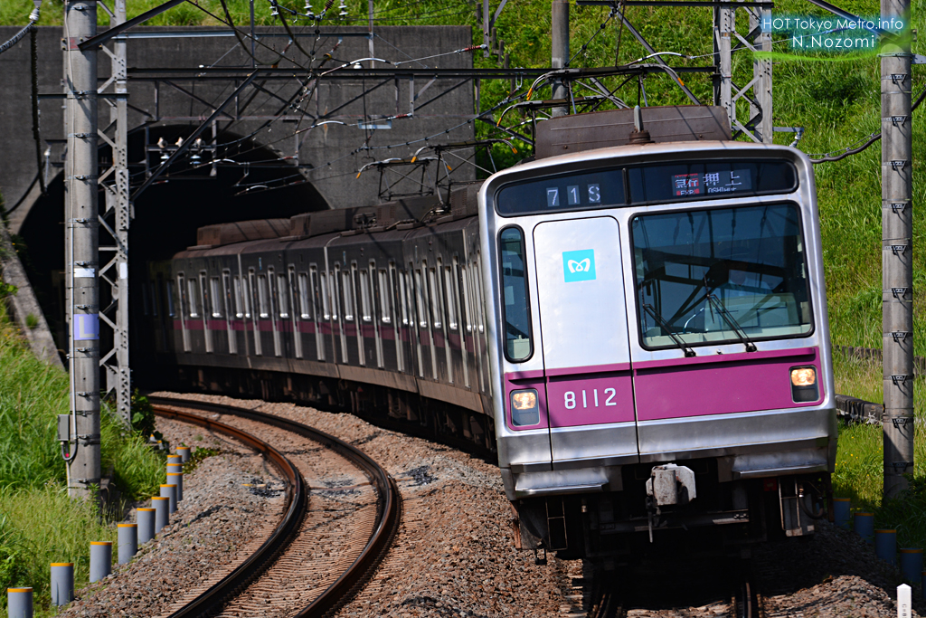 朝の田園都市線を撮影