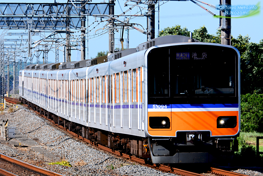 車種豊富な東武東上線の撮影記録　2018.07.01