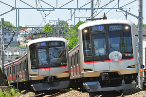 2012年5月13日・菊名～妙蓮寺にて　　東急5163F・5119F