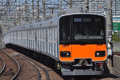  2012年5月13日・新木場にて　　東武51077F