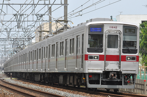 2012年6月2日・上板橋～ときわ台にて　　東武11642F