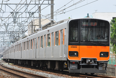 2012年6月2日・上板橋～ときわ台にて　　東武51005F