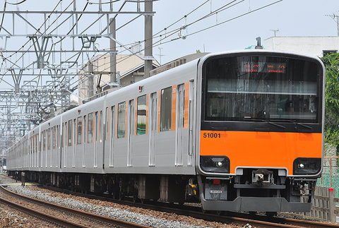 2012年6月2日・上板橋～ときわ台にて　　東武51001F