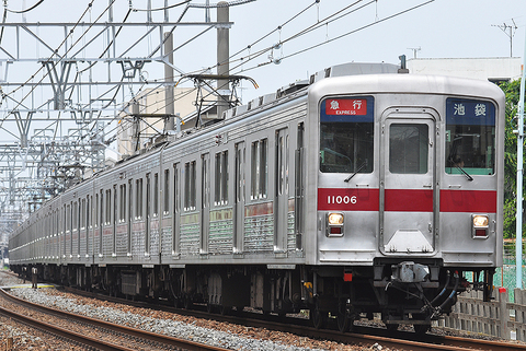 2012年6月2日・上板橋～ときわ台にて　　東武11006F