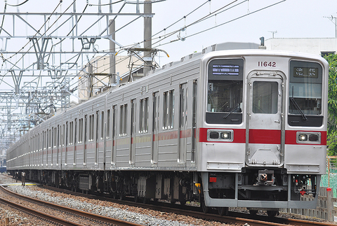 2012年6月2日・上板橋～ときわ台にて　　東武11642F