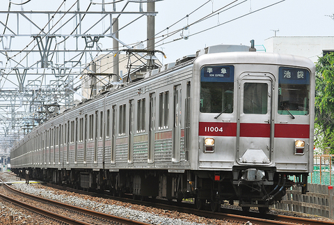 2012年6月2日・上板橋～ときわ台にて　　東武11004F