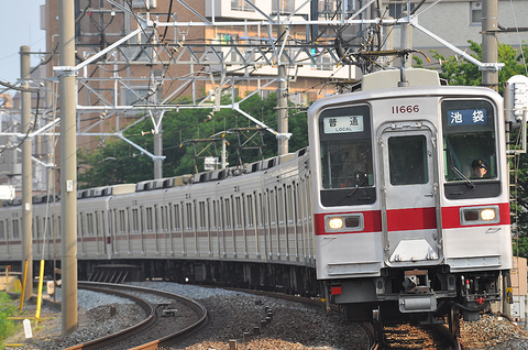 2012年6月2日・中板橋～大山にて　　東武11666F