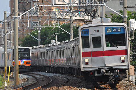 2012年6月2日・中板橋～大山にて　　東武9101F