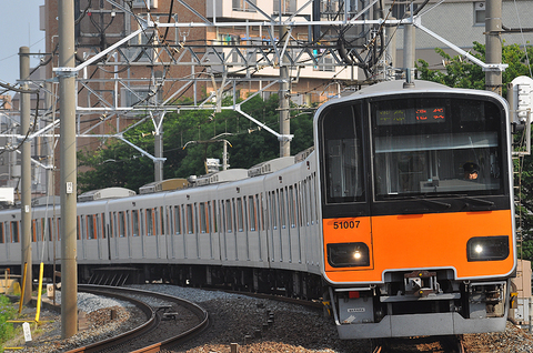 2012年6月2日・中板橋～大山にて　　東武51007F