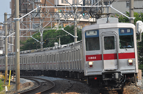 2012年6月2日・中板橋～大山にて　　東武11802F