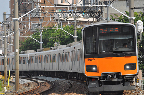 2012年6月2日・中板橋～大山にて　　東武51002F