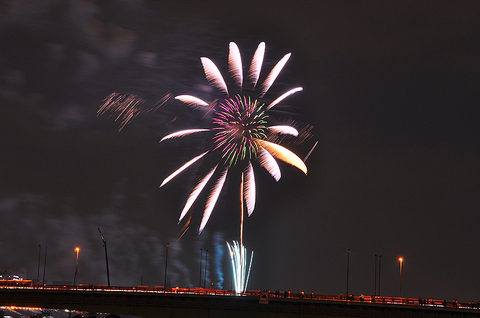 足立の花火大会2012