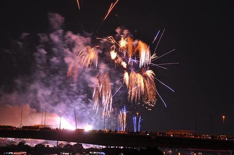 足立の花火大会2012