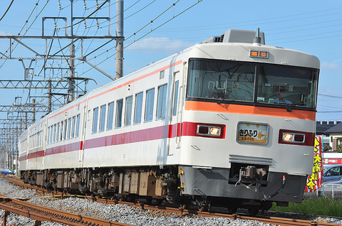 2012年8月26日　　東武日光線・幸手～杉戸高野台にて　　きりふり号