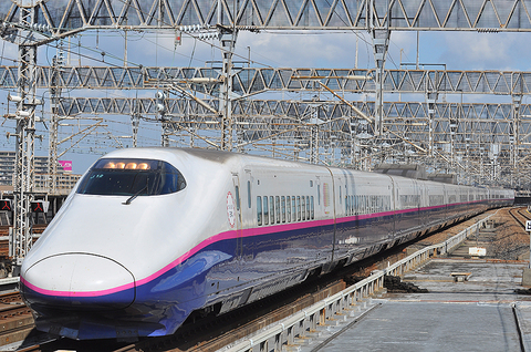 2012年9月1日　新幹線を撮る　E2系