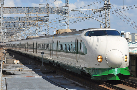 2012年9月1日　新幹線を撮る　200系