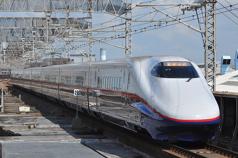 2012年9月1日　新幹線を撮る　E2系
