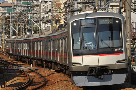 2012年11月4日　東急東横線5118F