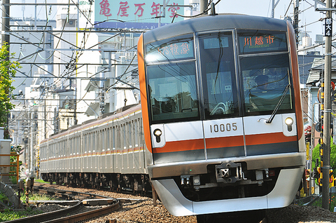 東京メトロ副都心線10105Ｆ　特急・川越市　　2013年5月6日撮影