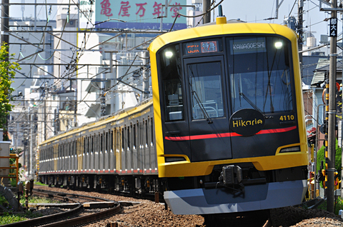 東急東横線4110Ｆ（Shibuya Hikarie号）　特急・川越市　　2013年5月6日撮影