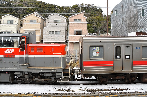 東急1000系（1503Ｆ+中間車）甲種輸送