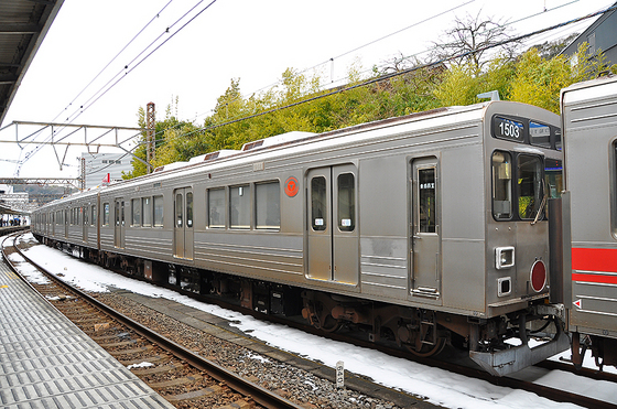 東急1000系（1503Ｆ+中間車）甲種輸送