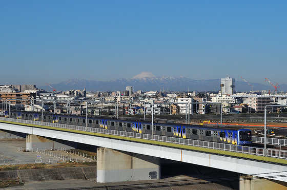 東急線の朝の挨拶は富士山を見ながら