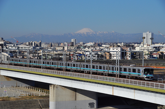 東急線の朝の挨拶は富士山を見ながら