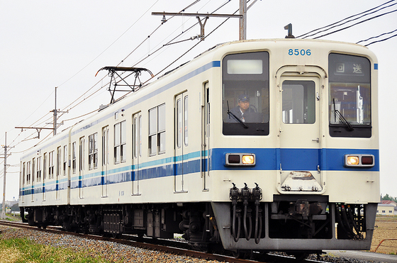 初めて秩父鉄道線内で東武車両を撮る