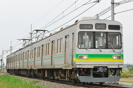 初めて秩父鉄道線内で東武車両を撮る