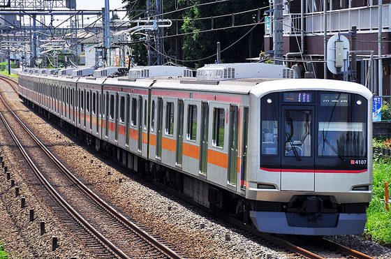 埼玉にやってきた赤い電車